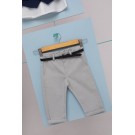 Βαπτιστικό Κοστουμάκι Bambolino Valentinos 1711 Μπλε-Γκρι