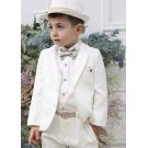 Βαπτιστικό Κοστουμάκι Mi Chiamo  Ιβουάρ Α4620-Ι