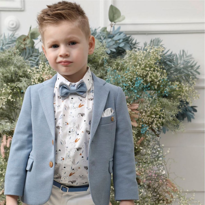 Βαπτιστικό Κοστουμάκι Mi Chiamo Σιέλ-Λευκό Α4625-ΣΛ