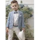 Βαπτιστικό Κοστουμάκι Mi Chiamo Σιέλ-Λευκό Α4625-ΣΛ