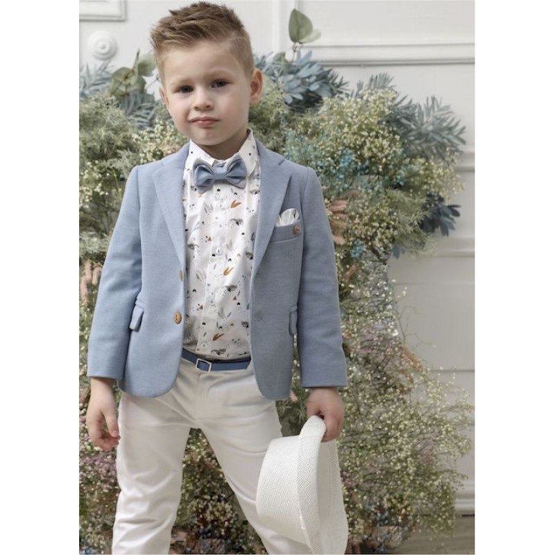 Βαπτιστικό Κοστουμάκι Mi Chiamo Σιέλ-Λευκό Α4625-ΣΛ