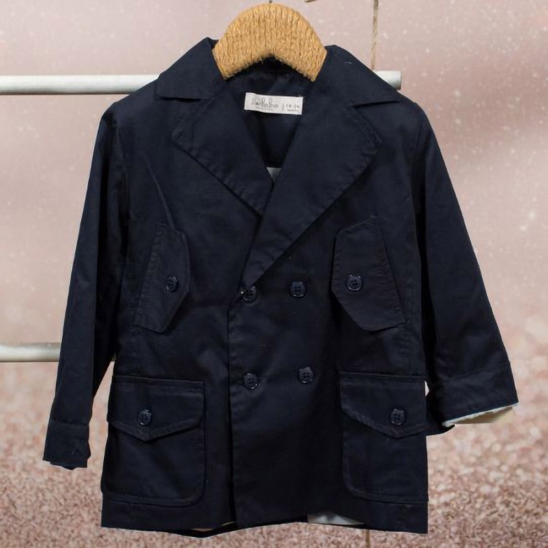 Βαπτιστικό Παλτό Bambolino Dylan - 8990 Μπλε