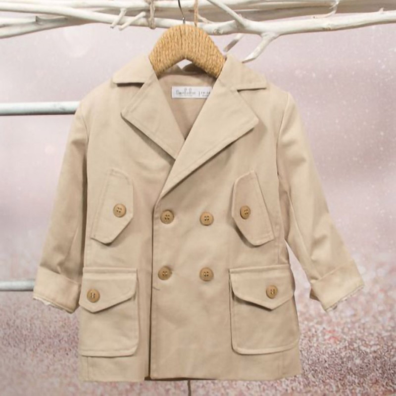 Βαπτιστικό Παλτό Bambolino Romanos - 8991 Μπεζ