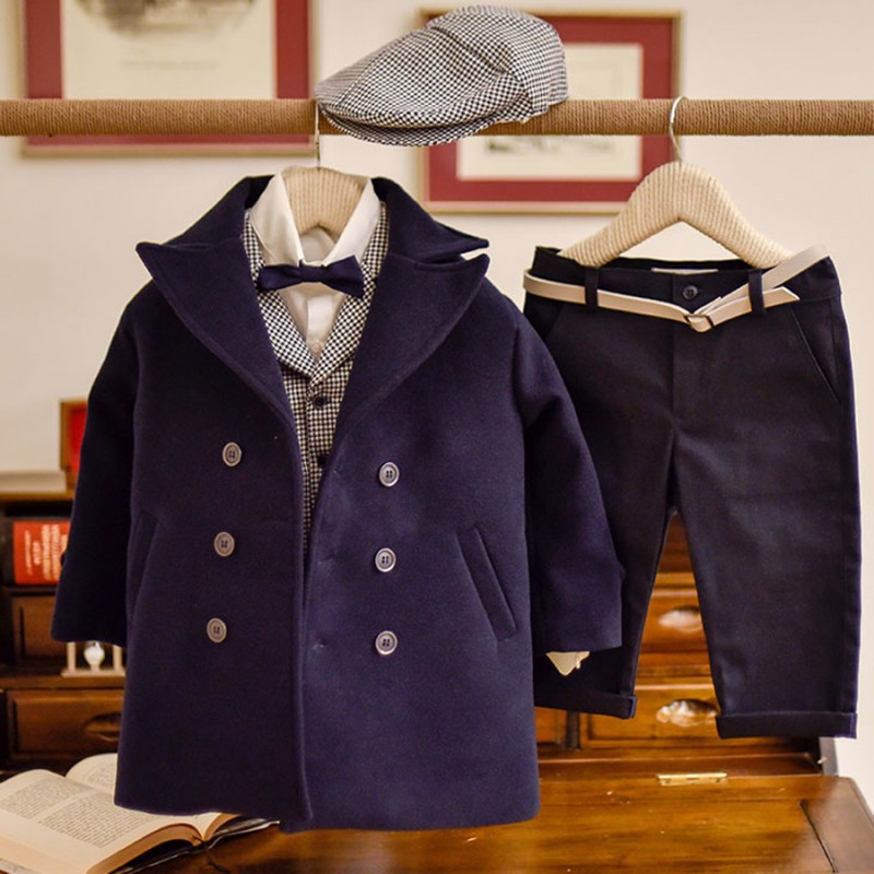 Βαπτιστικό Παλτό Bambolino Jackson - 9287 Μπλε