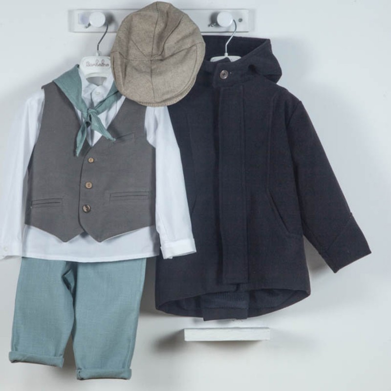 Βαπτιστικό Παλτό Bambolino Elias - 9902 Μαύρο