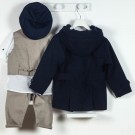 Βαπτιστικό Παλτό Bambolino Donovan - 9909 Μπλε