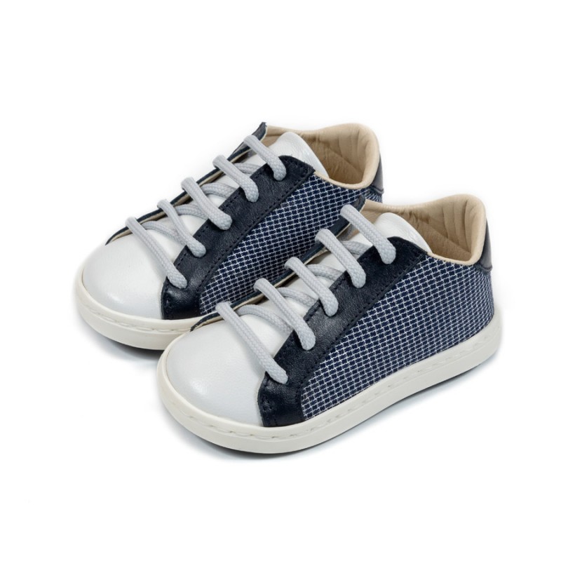 Παπούτσι Βαπτιστικό Babywalker BW4207 Μπλε-Λευκό |Sale-50%