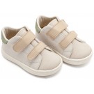 Παπούτσι Βαπτιστικό Babywalker BS3085 Λευκό - Μπεζ - Μέντα