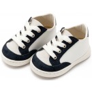 Παπούτσι Βαπτιστικό Babywalker PRI2120 Λευκό-Μπλε |Sale -50%