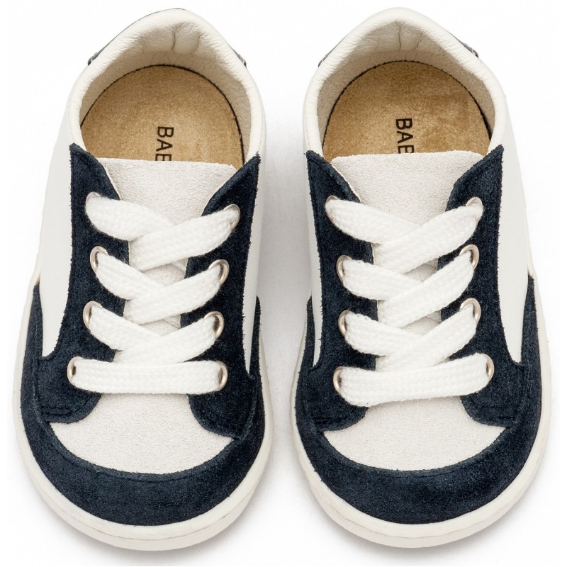 Παπούτσι Βαπτιστικό Babywalker PRI2120 Λευκό-Μπλε |Sale -50%