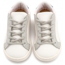 Παπούτσι Βαπτιστικό Babywalker BS3039 Γκρι-Λευκό Πάγου-Μπλε