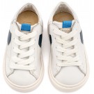 Παπούτσι Βαπτιστικό Babywalker EXC8001 Λευκό-Μπλε