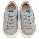 Παπούτσι Βαπτιστικό Babywalker EXC8002 Μπλε Ρουά-Γκρι