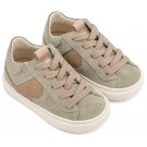 Παπούτσι Βαπτιστικό Babywalker EXC8002 Μέντα-Μπεζ