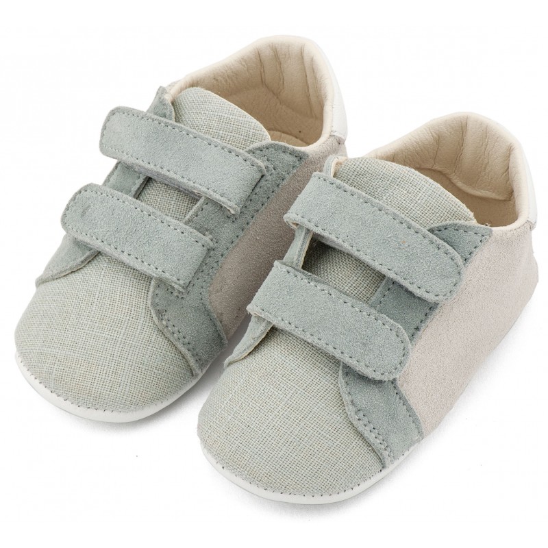 Παπούτσι Βαπτιστικό Αγκαλιάς Babywalker MI1138 Λευκό-Μίνεραλ