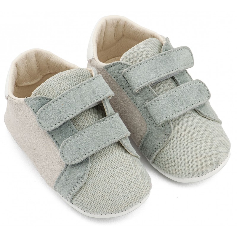 Παπούτσι Βαπτιστικό Αγκαλιάς Babywalker MI1138 Λευκό-Μίνεραλ