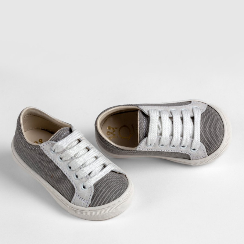 Παπούτσι Βαπτιστικό Everkid Α533Ρ - Γκρι