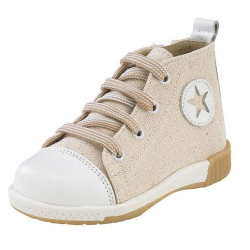 Παπούτσι Βαπτιστικό Gorgino 872 Εκρού