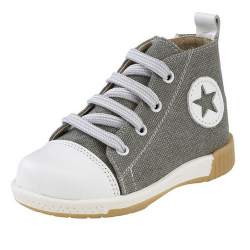 Παπούτσι Βαπτιστικό Gorgino 872 Γκρι