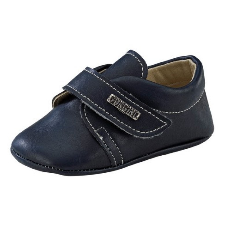 Παπούτσι Βαπτιστικό Αγκαλιάς Gorgino Μ6 Μπλε