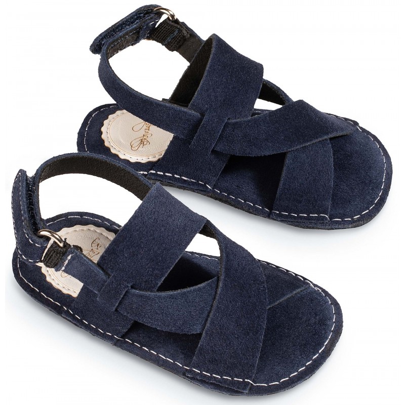 Παπούτσι Βαπτιστικό Αγκαλιάς Babywalker MI1126 Μπλε |Sale-50%