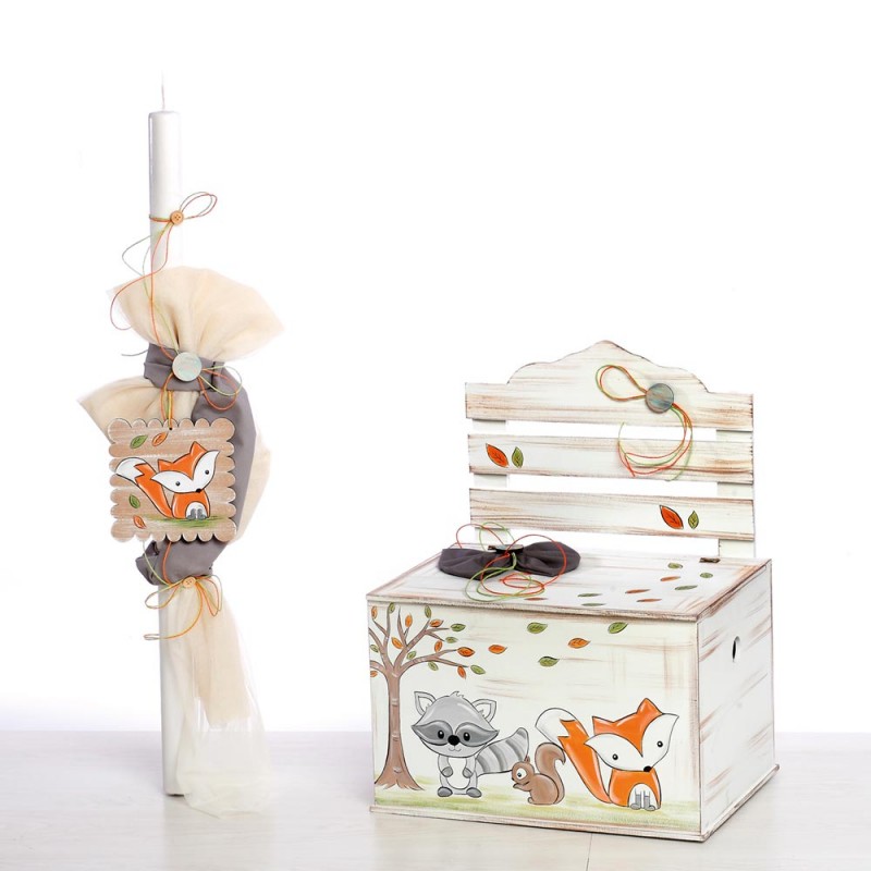 Σετ Βάπτισης - Ζωάκια Του Δάσους 929