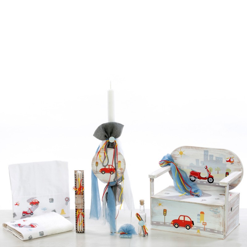 Σετ Βάπτισης - Αυτοκίνητο 2109