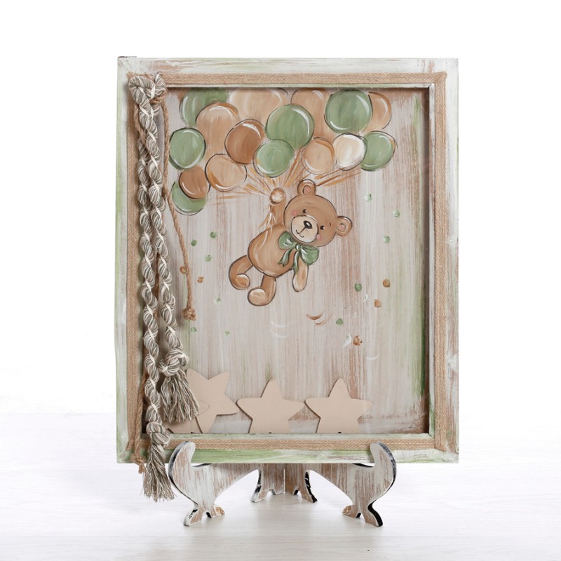 Σετ Βάπτισης - Αρκουδάκι - Μπαλόνια 2408