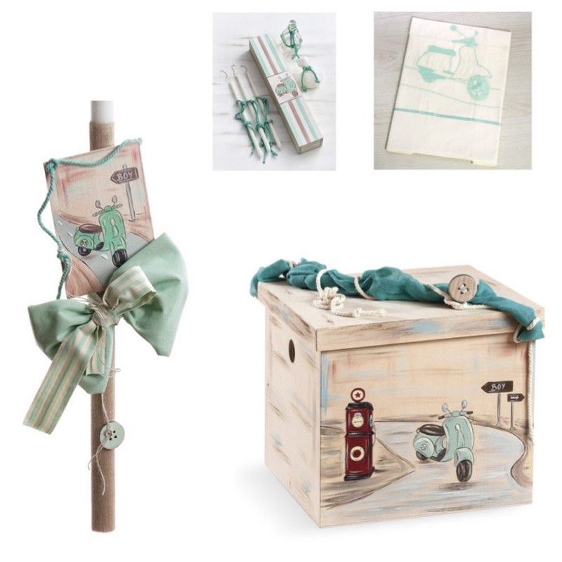 Σετ Βάπτισης - Βέσπα ΖΚ283-1