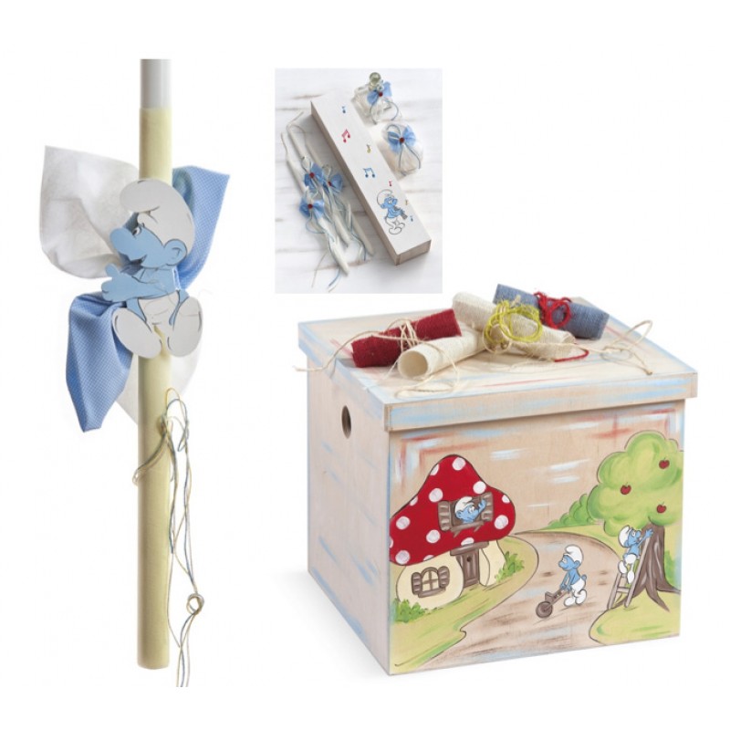 Σετ Βάπτισης - Στρουμφάκια ZK322