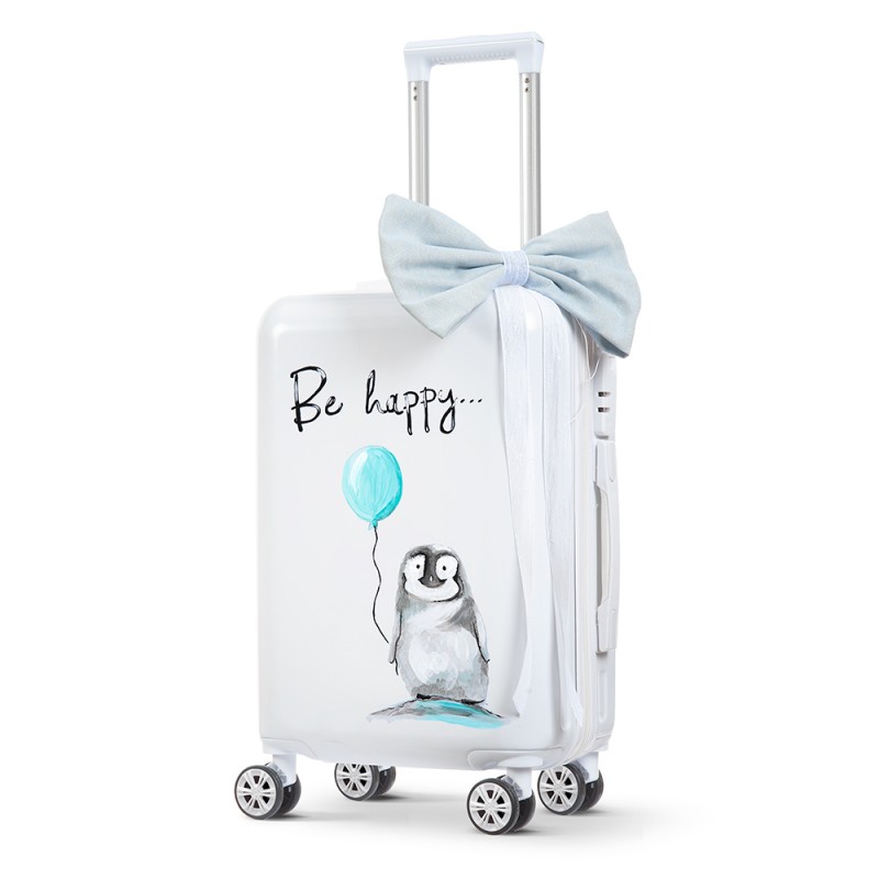 Βαλίτσα/Τρόλεϊ Βάπτισης - Πιγκουίνος Β400