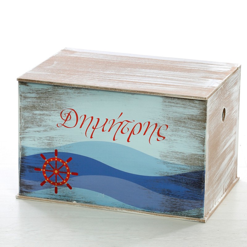 Στολισμένο Κουτί Βάπτισης - Ναυτικό ΚΒ184-2