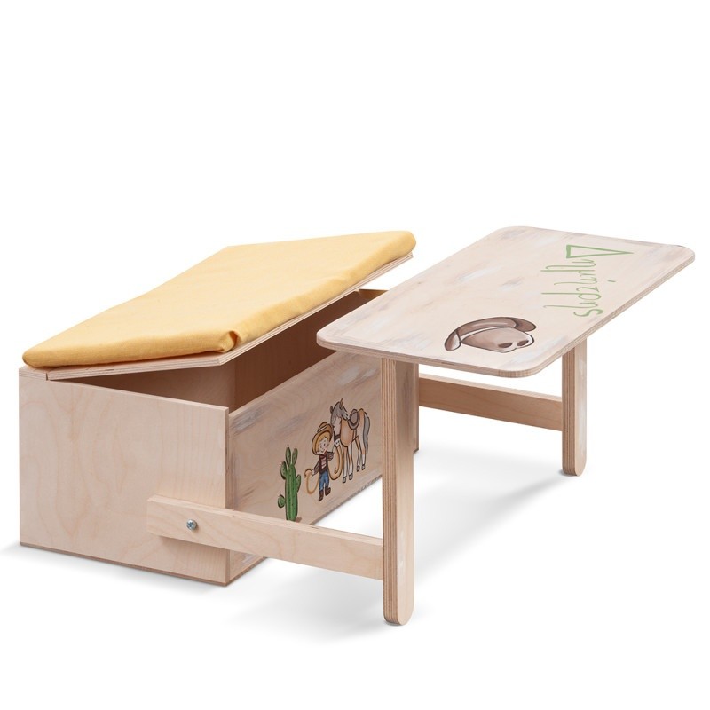 Στολισμένο Κουτί Βάπτισης - Dream Big Little Cowboy ΖΚ630