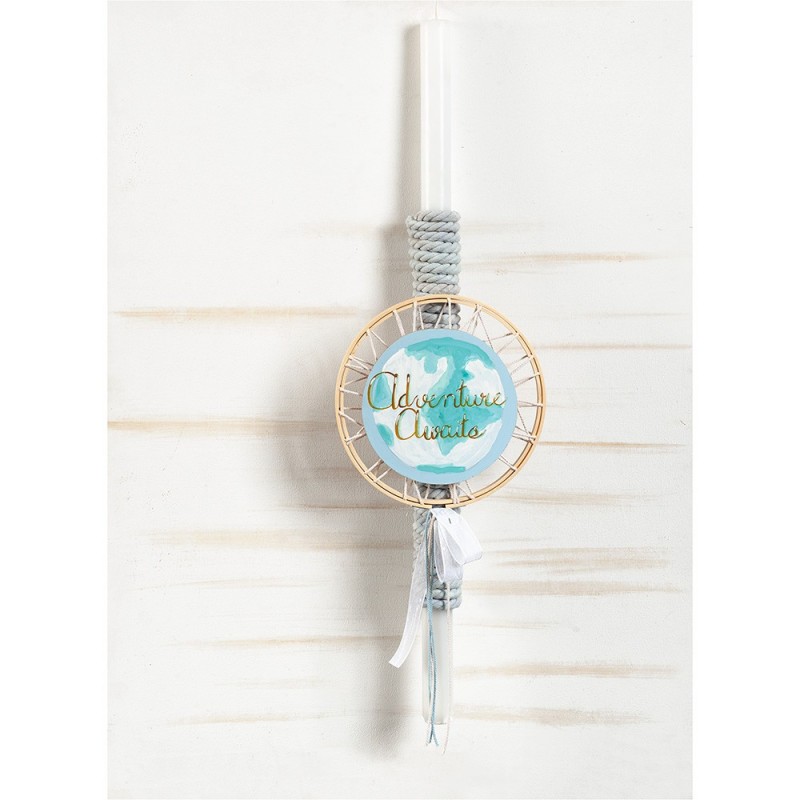 Λαμπάδα Βάπτισης - Κόσμος ΖΛ940