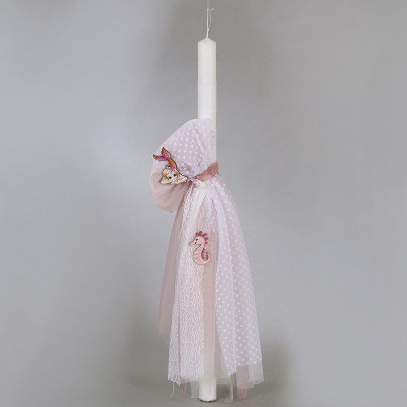 Λαμπάδα Βάπτισης - Γοργόνα ΛΒ205