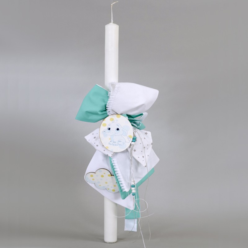 Λαμπάδα Βάπτισης - Ελεφαντάκι ΛΒ223