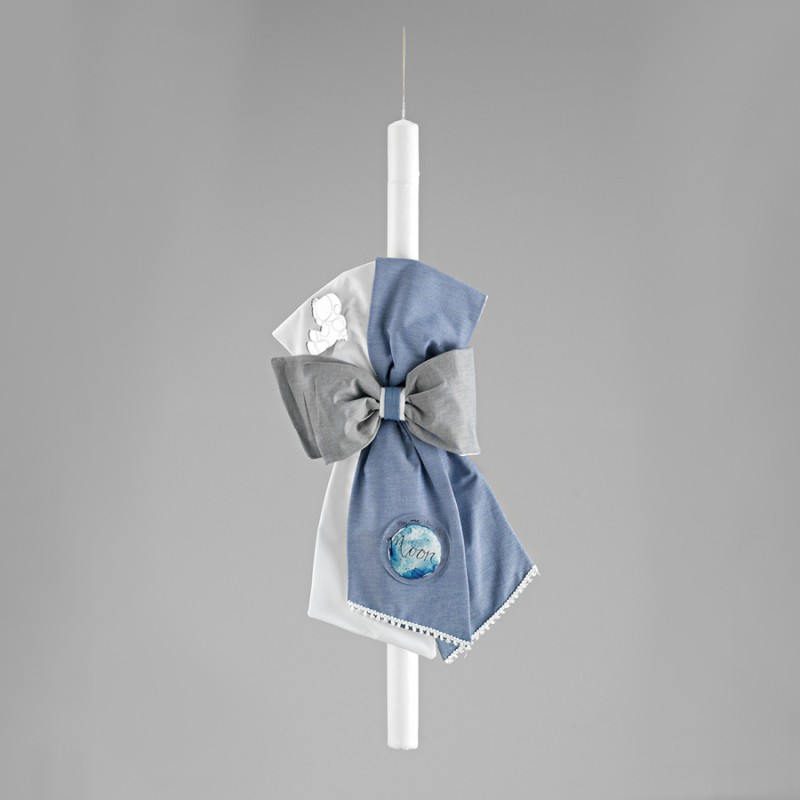 Λαμπάδα Βάπτισης "Fly Me To The Moon" ΛΒ240