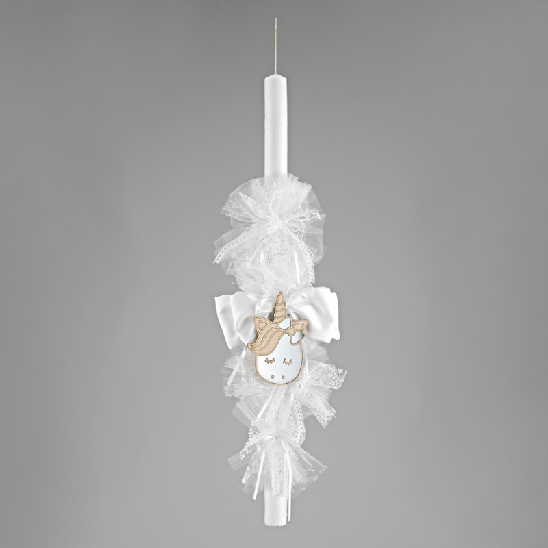 Λαμπάδα Βάπτισης - Μονόκερος ΛΒ260