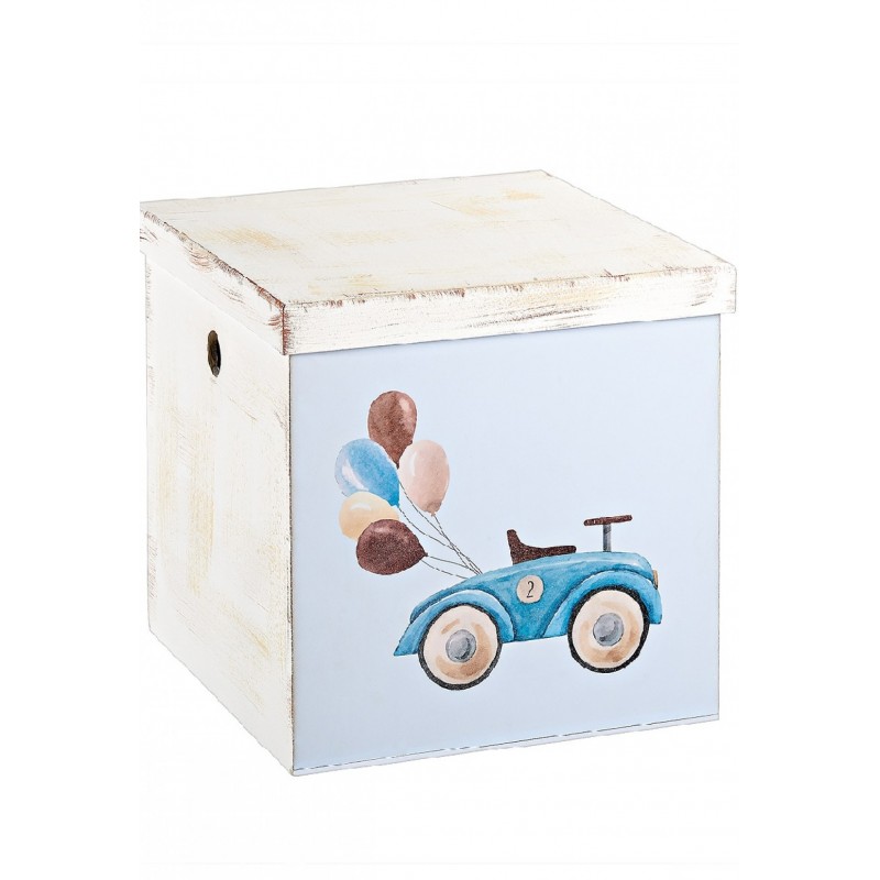 Στολισμένο Κουτί Βάπτισης - Αυτοκίνητο 116
