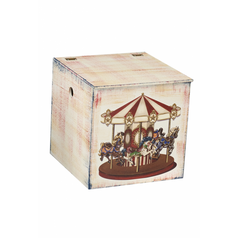 Στολισμένο Κουτί Βάπτισης - Καρουζέλ 85 