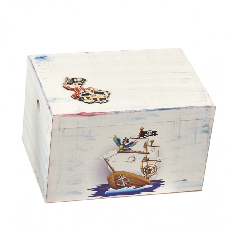 Στολισμένο Κουτί Βάπτισης - Πειρατές 88