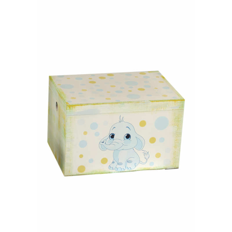 Στολισμένο Κουτί Βάπτισης - Ελεφαντάκι 90
