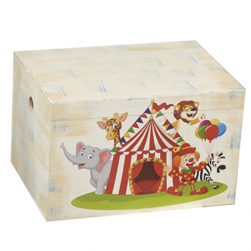 Στολισμένο Κουτί Βάπτισης - Τσίρκο 91