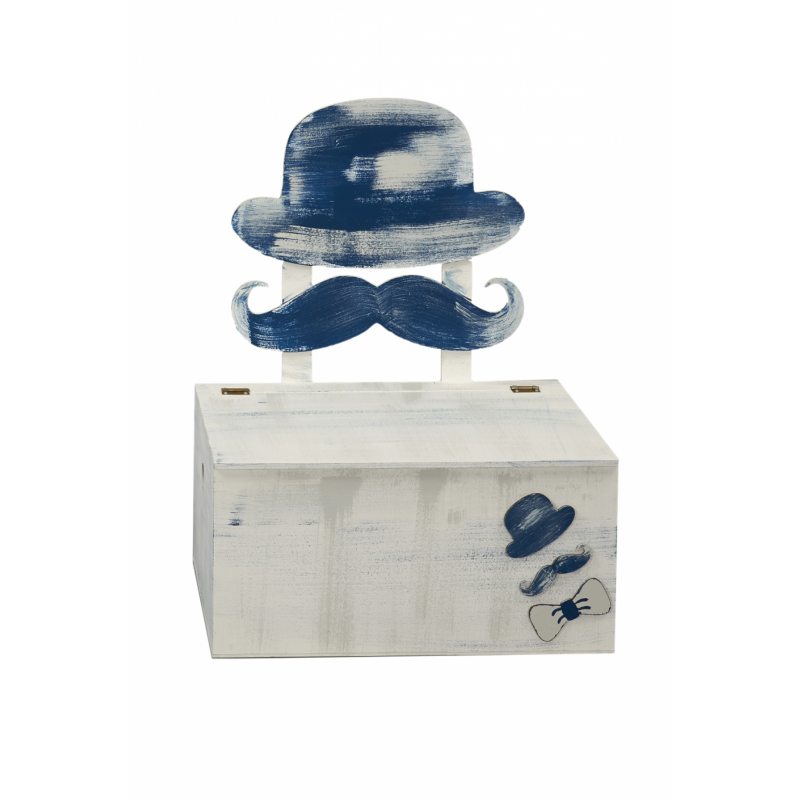 Στολισμένο Κουτί Βάπτισης - Little Man 84