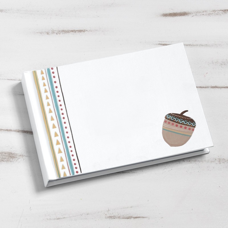 Βιβλίο Ευχών - Ethnic  Με  Βελανίδι  ΖΒΕ406