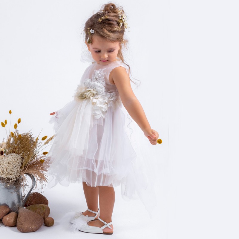 Βαπτιστικό Φόρεμα Baby U Rock - Jasmine / SALE-25%