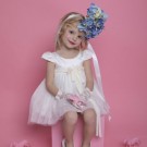 Βαπτιστικό Φόρεμα Bambolino Doukissa 8767 Off White