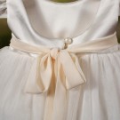 Βαπτιστικό Φόρεμα Bambolino Doukissa 8767 Off White