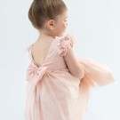 Βαπτιστικό Φόρεμα Bambolino Kiki 9311 Ροζ Αντικέ