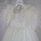 Βαπτιστικό Φόρεμα Bambolino Poliniki 9332 Εκρού